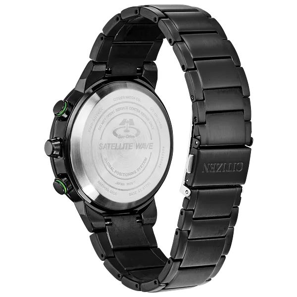 Au Maison Citizen Satellite Wave GPS Freedom Eco-Drive Watch