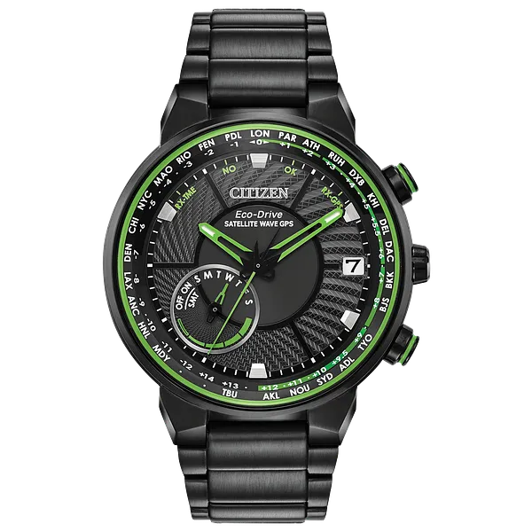 au maison Citizen Satellite Wave GPS Freedom Eco-Drive Watch