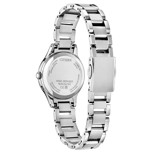 Au Maison Citizen XC Blue Dial Super Titanium With Platinum DLC Coating Bracelet ES9490-95L