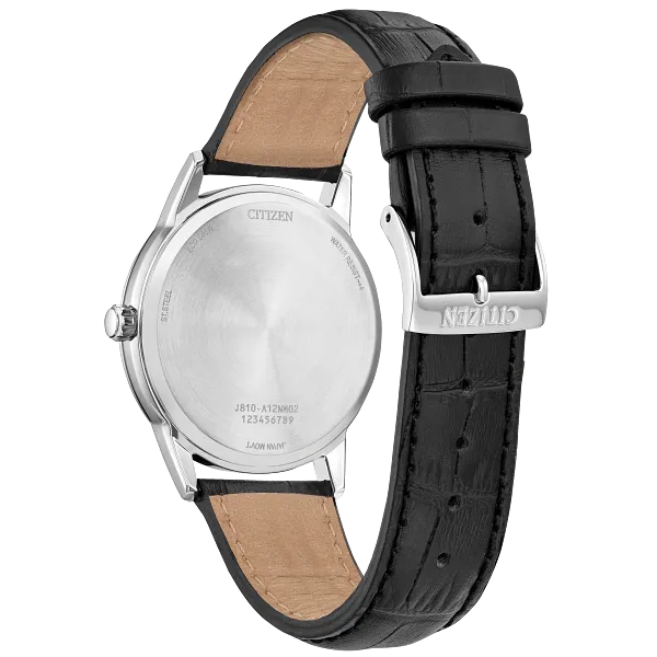 Au Maison Classic Blue Dial Leather Strap AW1780-09L