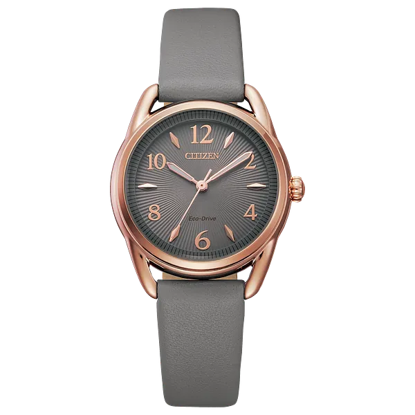 au maison Classic Eco Gray Dial Leather Strap FE1218-05H