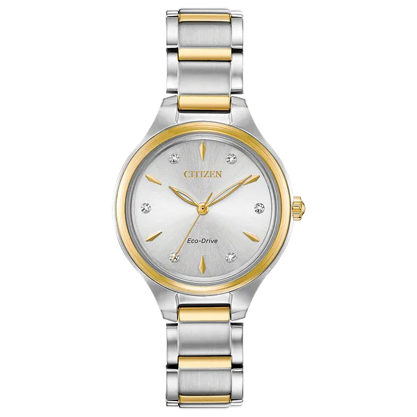 au maison Corso - Ladies Eco-Drive Steel FE2104-50A Contemporary Watch