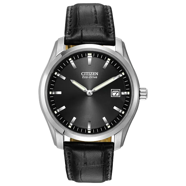 au maison Corso - Men's Eco-Drive AU1040-08E Black Business Watch