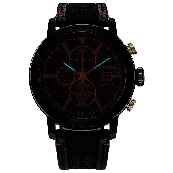 Au Maison Darth Maul Black Dial Nylon & Leather Strap CA0766-02W