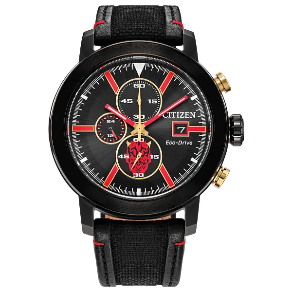 au maison Darth Maul Black Dial Nylon & Leather Strap CA0766-02W