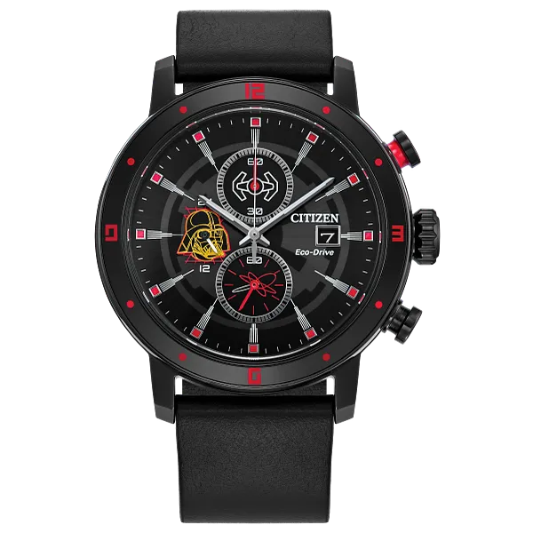 au maison Darth Vader Black Dial Leather Strap CA0769-04W