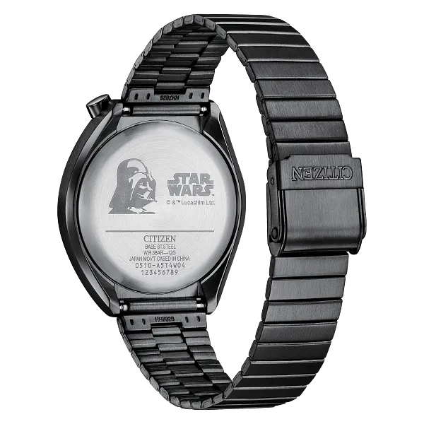 Au Maison Darth Vader Black Dial Stainless Steel Bracelet AN3669-52E