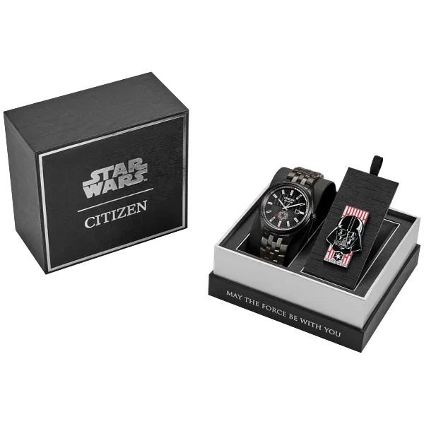 Au Maison Darth Vader Returns Black Dial Stainless Steel Bracelet BM7255-61W