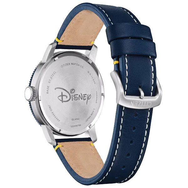 Au Maison Donald Duck Blue Dial Leather Strap AW0075-06W
