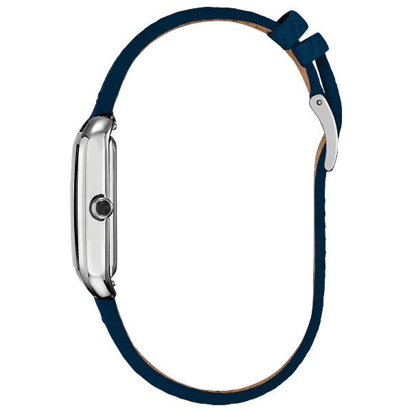 Au Maison Dress Classic Blue Dial Leather Strap EM1190-06L