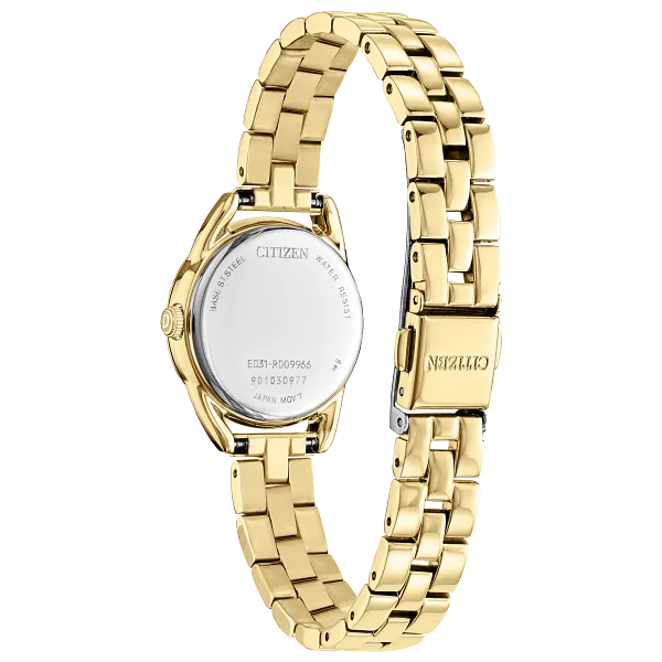 Au Maison Dress Classic Silver-Tone Dial Stainless Steel Bracelet EM0682-74A