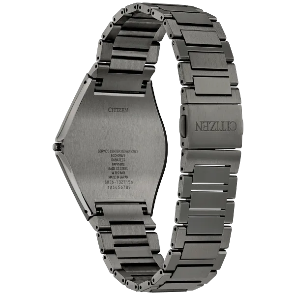 Au Maison Eco-Drive One Blue Dial Stainless Steel Bracelet AR5064-57L