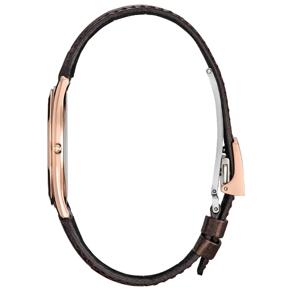 Au Maison Eco-Drive One White Dial Crocodile Strap AQ5024-07A