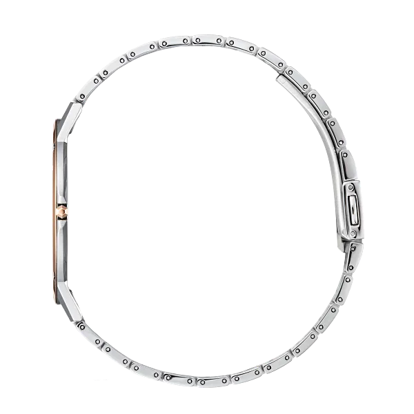 Au Maison Eco-Drive One White Dial Stainless Steel Bracelet AR5026-56A