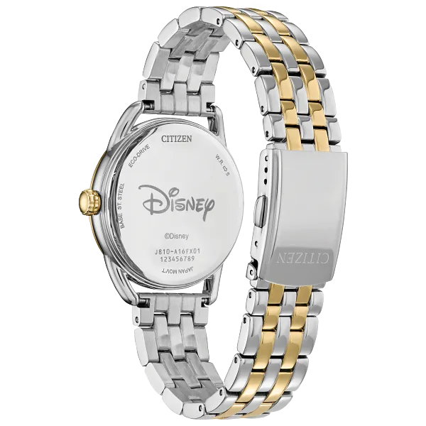 Au Maison Empowered Minnie Mouse White Dial Stainless Steel Bracelet FE6084-70W