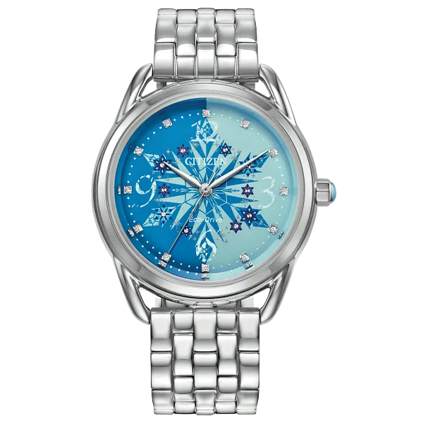 au maison Frozen Blue Dial Stainless Steel Bracelet FE7091-61W