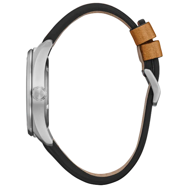 Au Maison Garrison Green Dial Leather Strap BM8560-02X