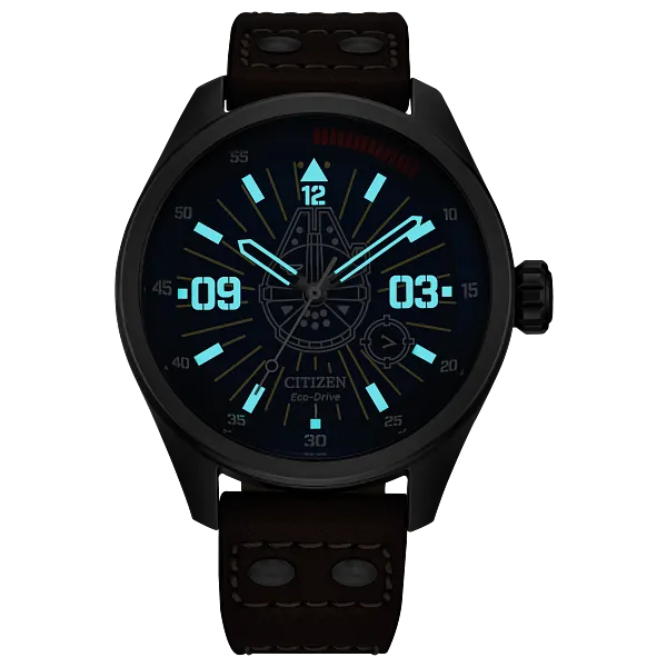 Au Maison Han Solo Blue Dial Leather Strap AW5009-03W