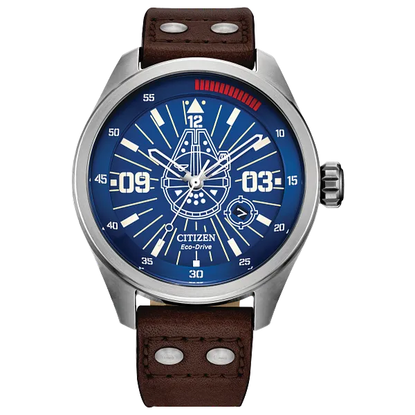 au maison Han Solo Blue Dial Leather Strap AW5009-03W