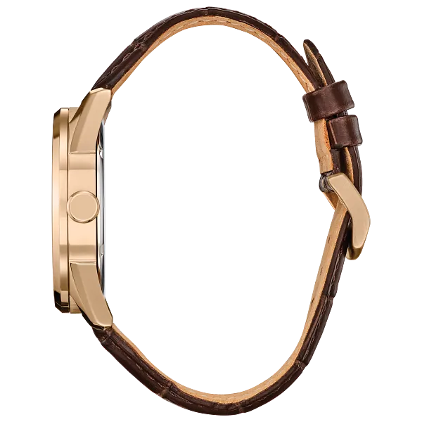 Au Maison Hometown Mickey Mouse Beige Dial Leather Strap AW0088-04W