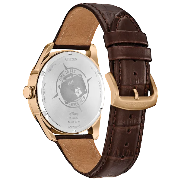 Au Maison Hometown Mickey Mouse Beige Dial Leather Strap AW0088-04W