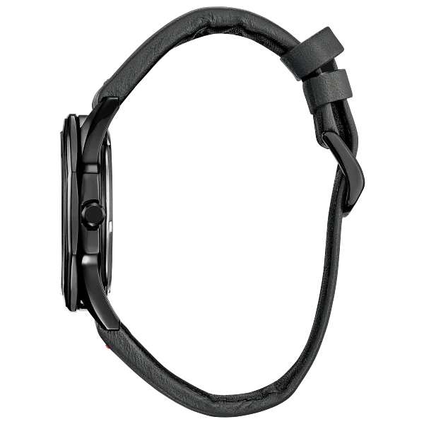 Au Maison Jedi Master Black Dial Leather Strap BM7498-00W