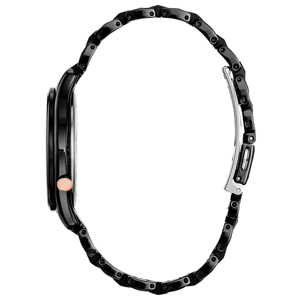 Au Maison Maleficent Black Dial Stainless Steel Bracelet EM0595-51W