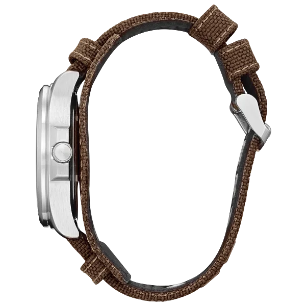 Au Maison Mandalorian Black Dial Nylon & Leather Strap AW1411-05W