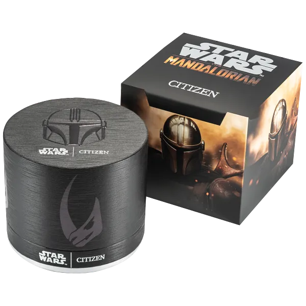 Au Maison Mandalorian Black Dial Nylon & Leather Strap AW1411-05W