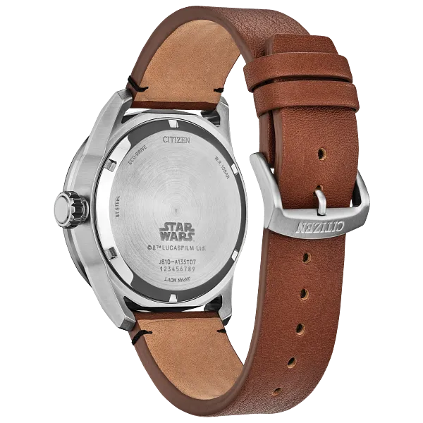 Au Maison Mando Bounty Hunter Black Dial Leather Strap AW1730-07W