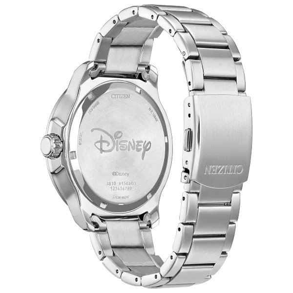 Au Maison Mickey Astronaut Black Dial Stainless Steel Bracelet AW1709-54W