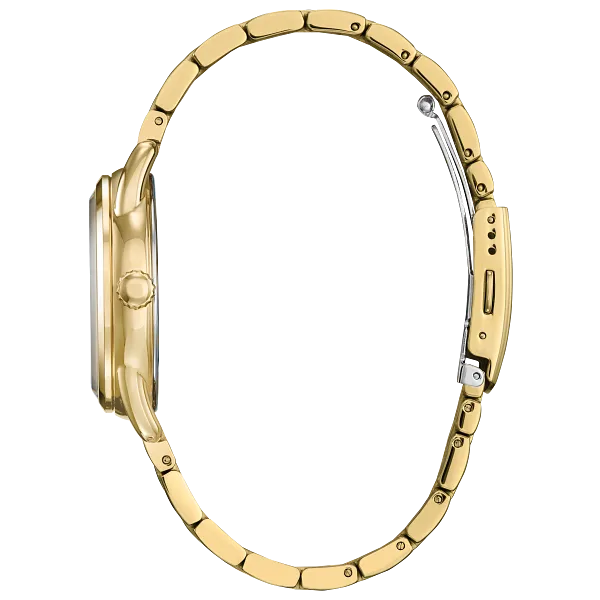 Au Maison Mickey Classic Silver-Tone Dial Stainless Steel Bracelet FE7093-57W