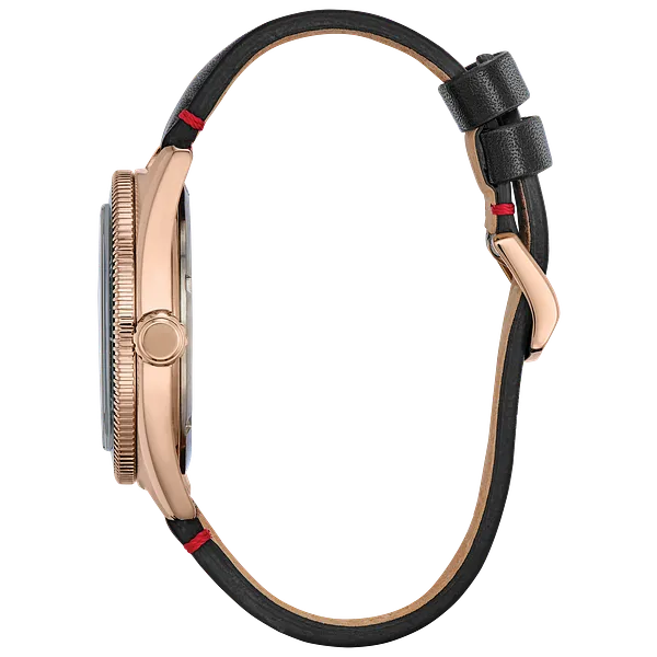 Au Maison Mickey Mouse Black Dial Leather Strap AW1596-08W