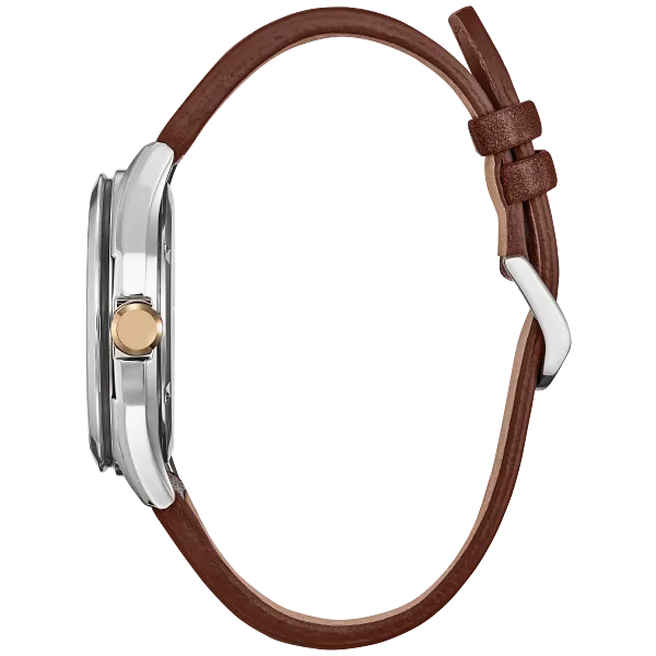 Au Maison Mickey Mouse Explorer Green Dial Leather Strap AW1149-06W