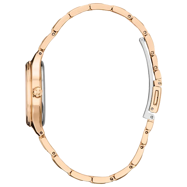 Au Maison Mickey Mouse & Minnie Mouse Take Paris White Dial Stainless Steel Bracelet FE2103-52D