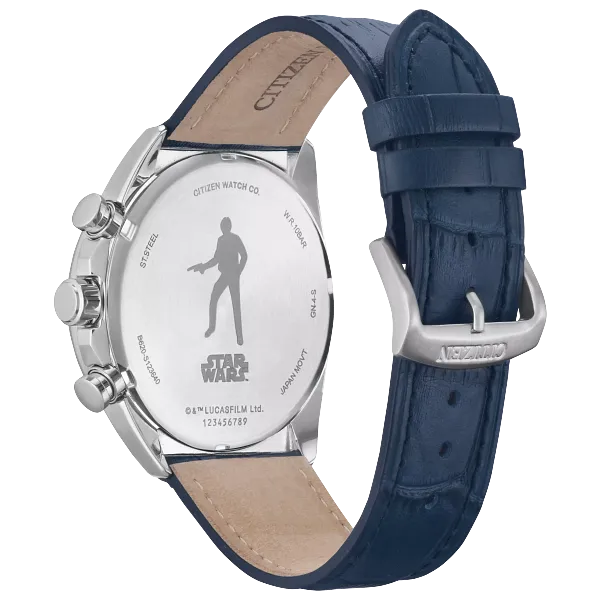 Au Maison Millennium Falcon Silver-Tone Dial Leather Strap CA4281-00W