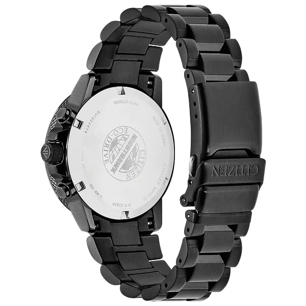 Au Maison Nighthawk - Men's Eco-Drive CA0295-58E Chronograph Watch