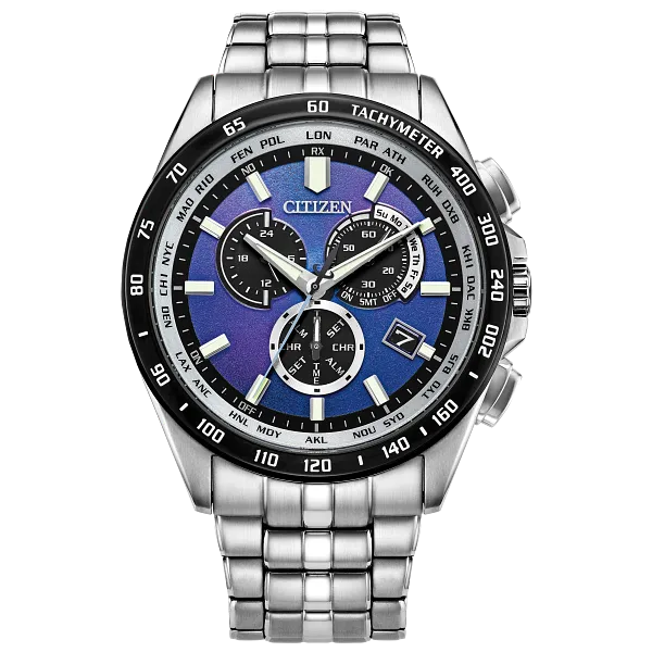 au maison PCAT Blue Dial Stainless Steel Bracelet CB5874-81L