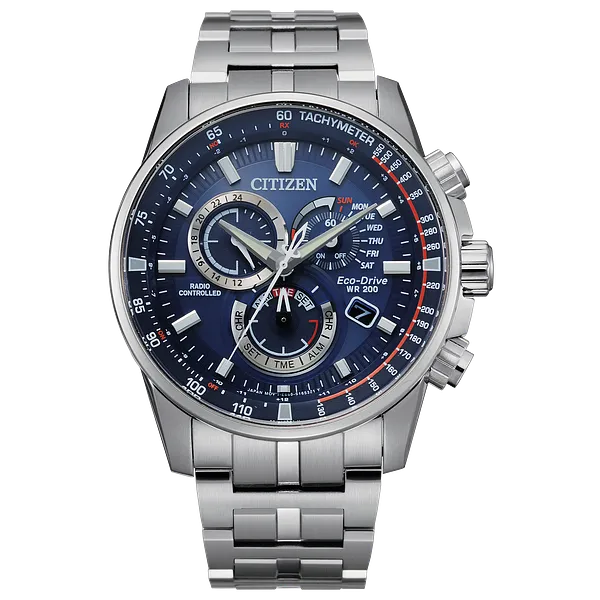 au maison PCAT Blue Dial Stainless Steel Bracelet CB5880-54L