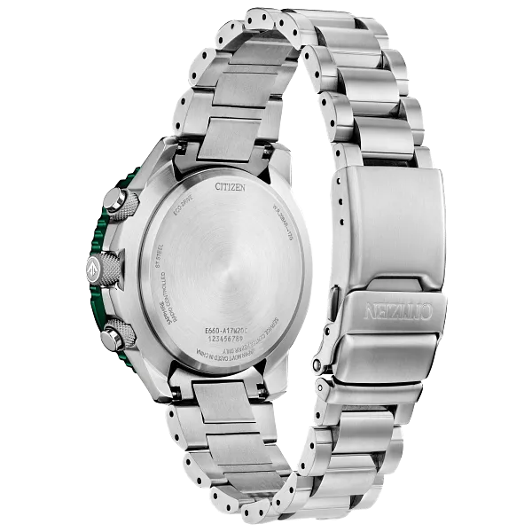 Au Maison Promaster Air A-T Green Dial Stainless Steel Bracelet CB5004-59W