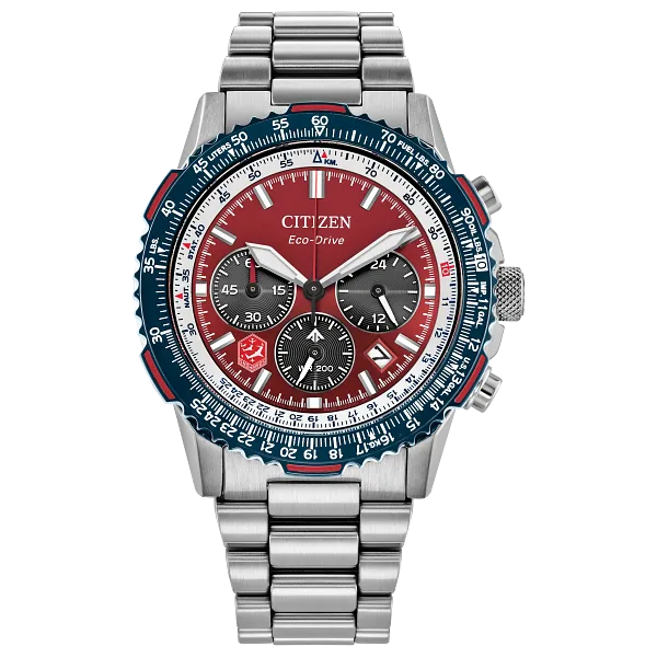 au maison Promaster Air Red Dial Stainless Steel Bracelet CA4668-51X
