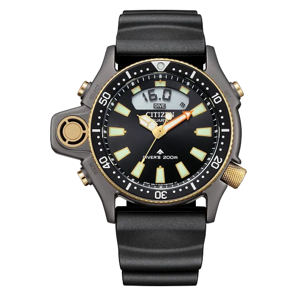 au maison Promaster Aqualand Black Dial BENEBiOL™ PU Strap JP2008-06E