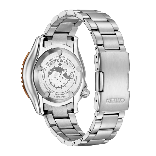 Au Maison Promaster Dive Automatic Brown Dial Stainless Steel Bracelet NY0164-65X