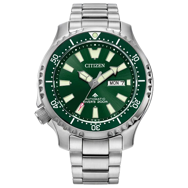 au maison Promaster Dive Automatic Green Dial Stainless Steel Bracelet NY0151-59X