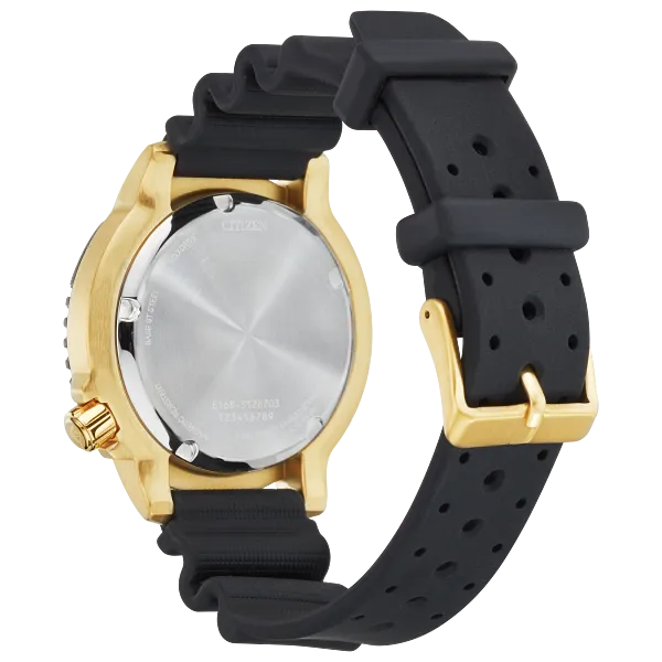 Au Maison Promaster Dive Black Dial Polyurethane Strap BN0152-06E