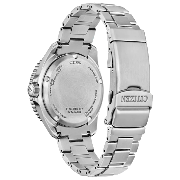 Au Maison Promaster Dive Black Dial Stainless Steel Bracelet BN0261-51E