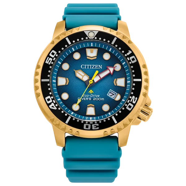 au maison Promaster Dive Blue Dial Polyurethane Strap BN0162-02X