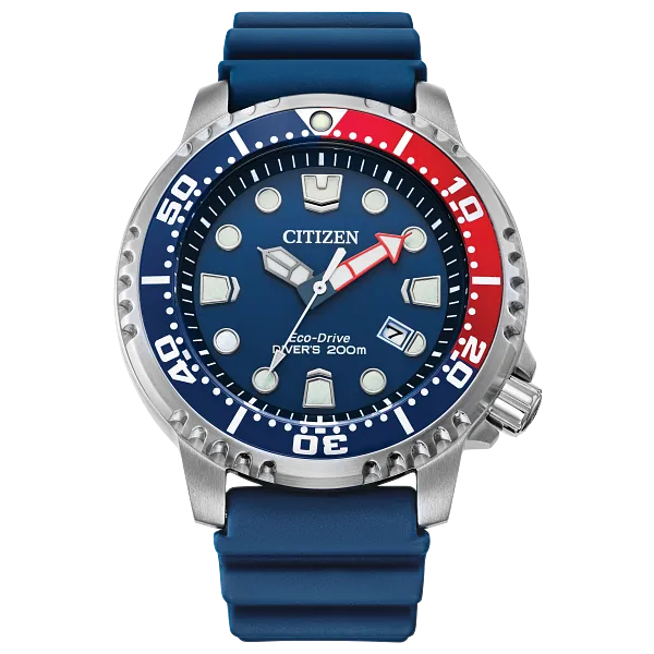 au maison Promaster Dive Blue Dial Polyurethane Strap BN0168-06L