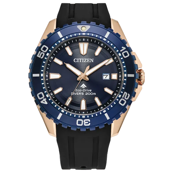 au maison Promaster Dive Blue Dial Polyurethane Strap BN0196-01L