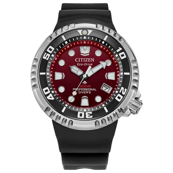 au maison Promaster Dive E365 Red Dial BENEBiOL™ PU Strap BN1024-01Z